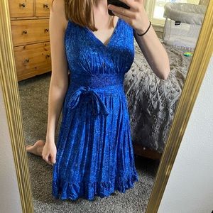 [Tropical Group] Blue Hawaiian Dress-Medium